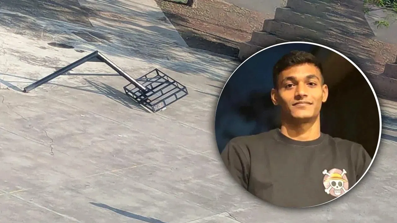 बास्केटबॉल खेळत असताना अंगावर जड लोखंडी स्टँड पडल्याने विद्यार्थ्याचा जागीच मृत्यू बास्केटबॉल खेळत असताना अंगावर जड लोखंडी स्टँड पडल्याने विद्यार्थ्याचा जागीच मृत्यू